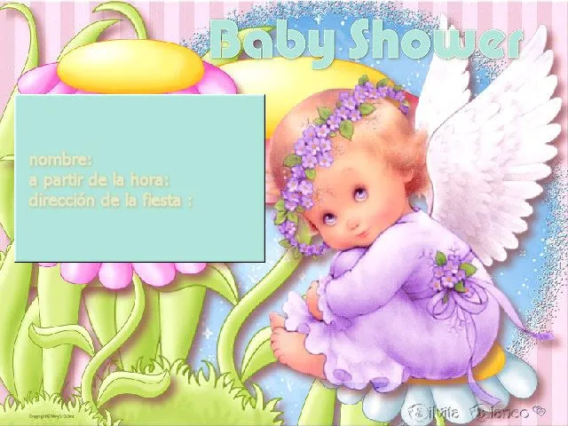 cute Baby Ruth Morehead Baby Shower Recordatorio | Música ...