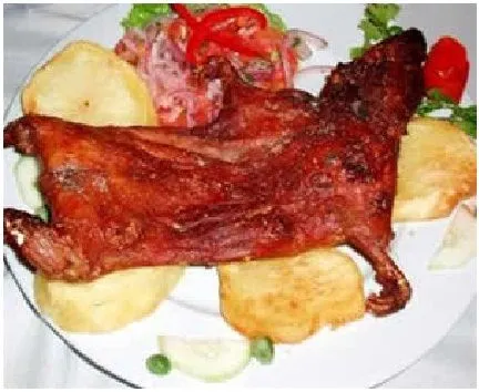 CUY ASADO | Comida Tipica Ecuatoriana