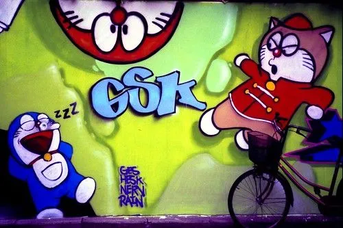 CyBeRGaTa: Kitteh Graffiti - Cat Street Art From Around the World ...