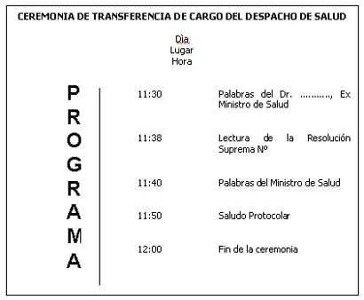 D. CAPÍTULO III. CEREMONIAS Y ACTOS PROTOCOLARES OFICIALES ...