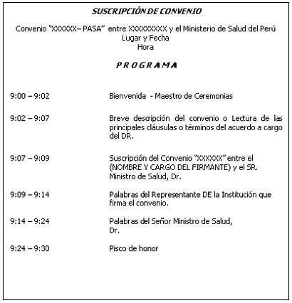 D. CAPÍTULO III. CEREMONIAS Y ACTOS PROTOCOLARES OFICIALES ...