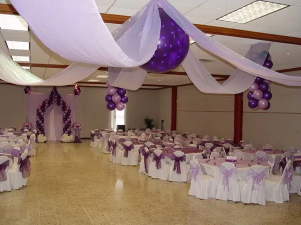 Decoración de quinceaneros con globos - Imagui