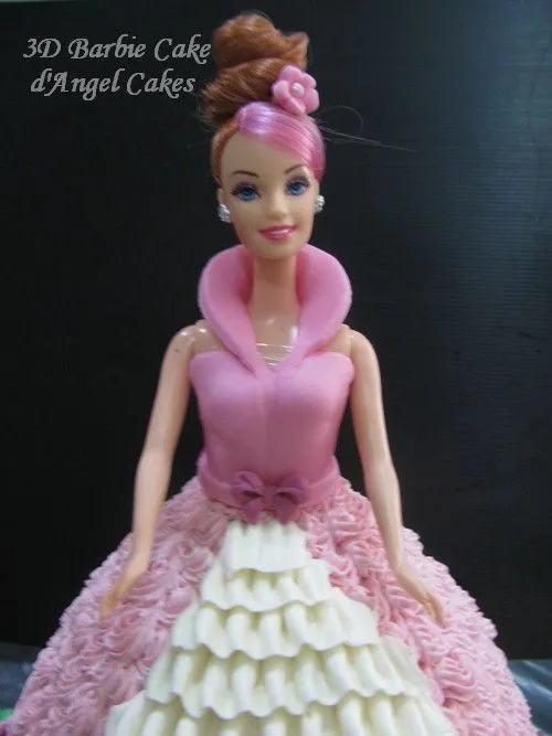 d'Angel Cakes: 3D Barbie Cake for Charlyn