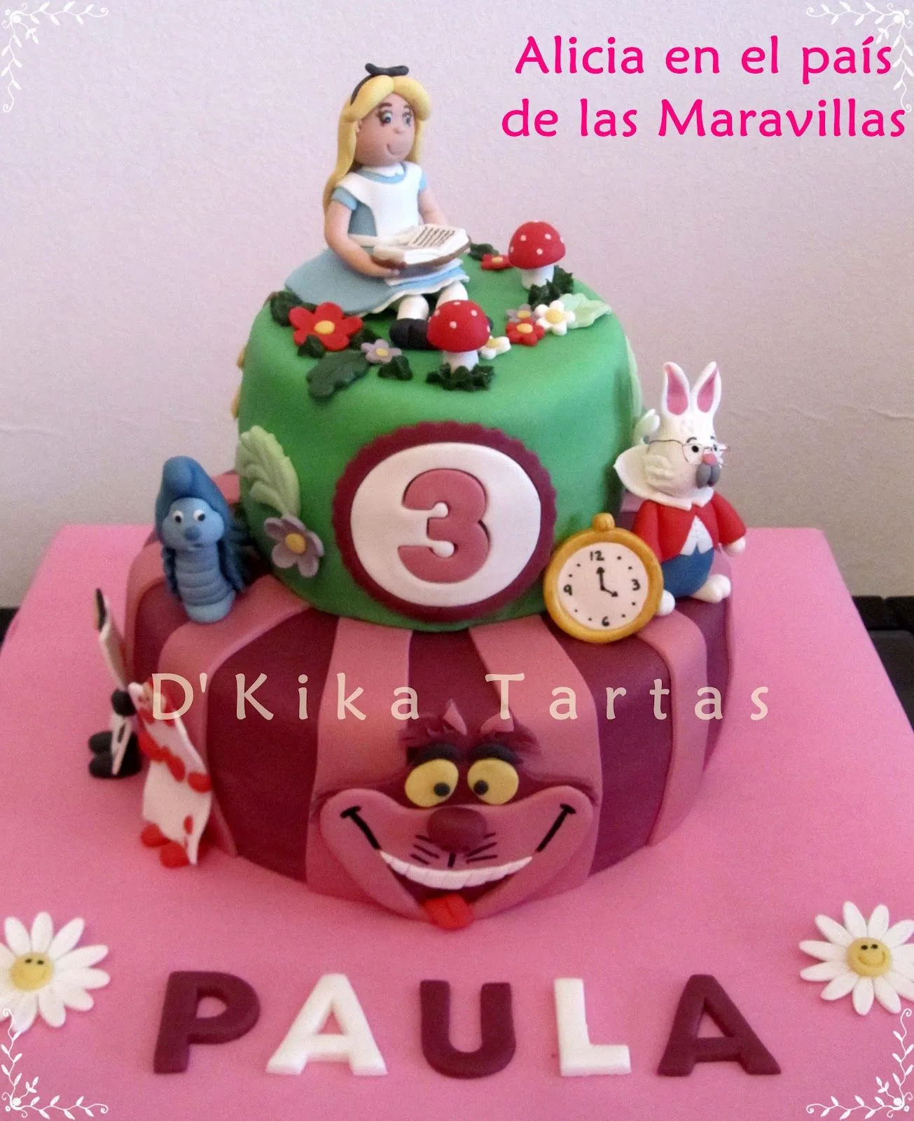 D'Kika Tartas: Tarta Alicia en el País de las Maravillas