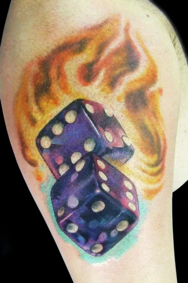 Dados by maximolutztattoo on DeviantArt