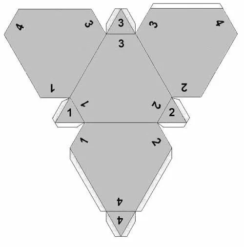 como hacer dados con papel no muy dificil - Taringa!