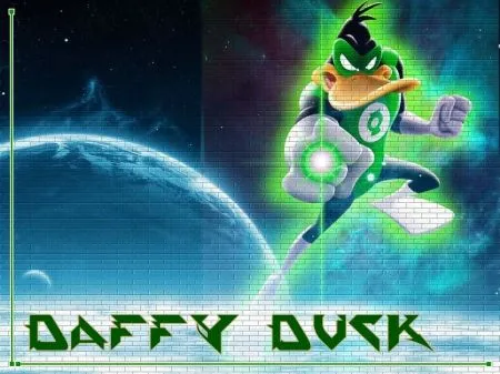 DAFFY DUCK AS GREEN LANTERN - Looney Tunes Wallpapers and Images ...