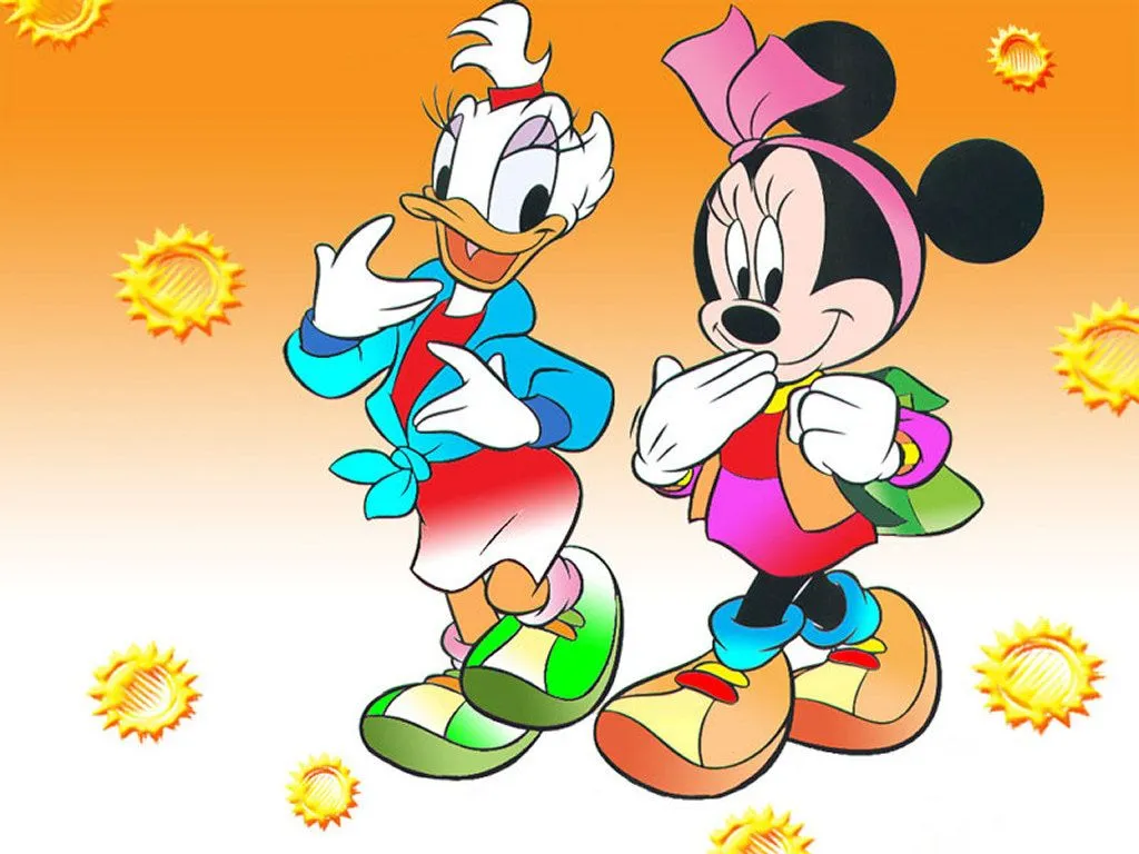 -mouse-wallpaper wallpaper, daisy-duck-and-minnie-mouse-wallpaper ...