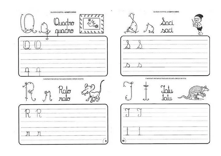 Dani Educar : letra cursiva