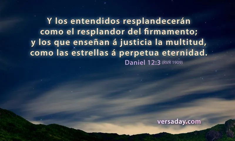 Daniel 12:3 - Versiculo para Enero 3