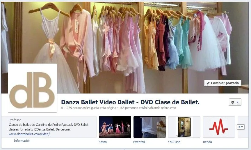 Danza Ballet blog: Facebook DVD Clase de ballet para adultos