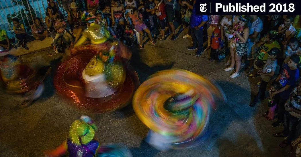 La danza de las Farotas, una antigua tradición en el Carnaval de  Barranquilla - The New York Times