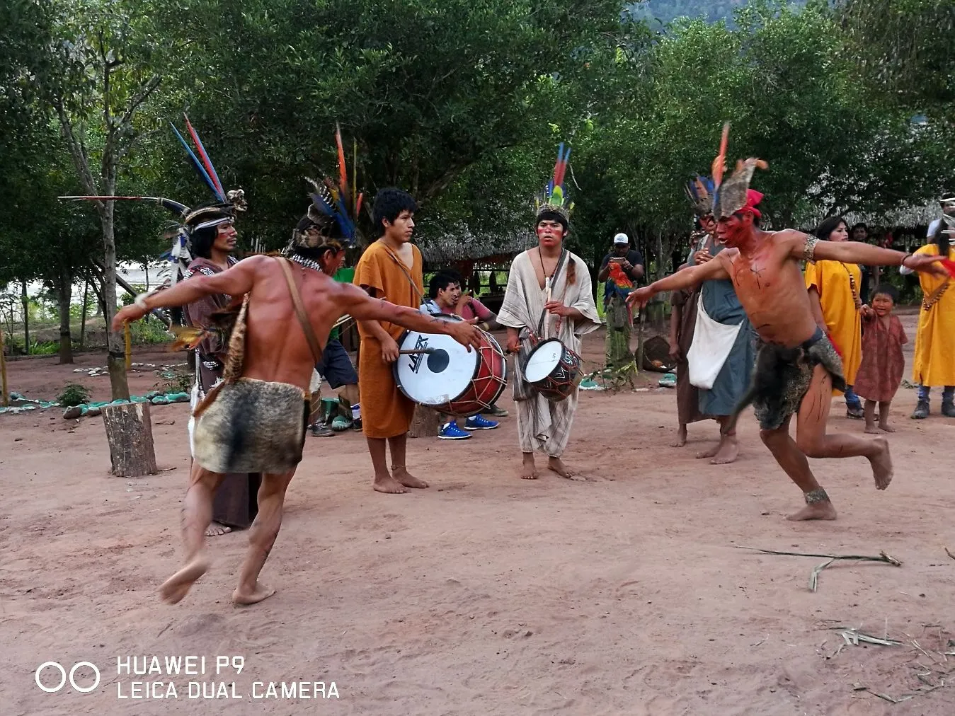 La danza y el fuego en la comunidad Asháninka de Marankiari