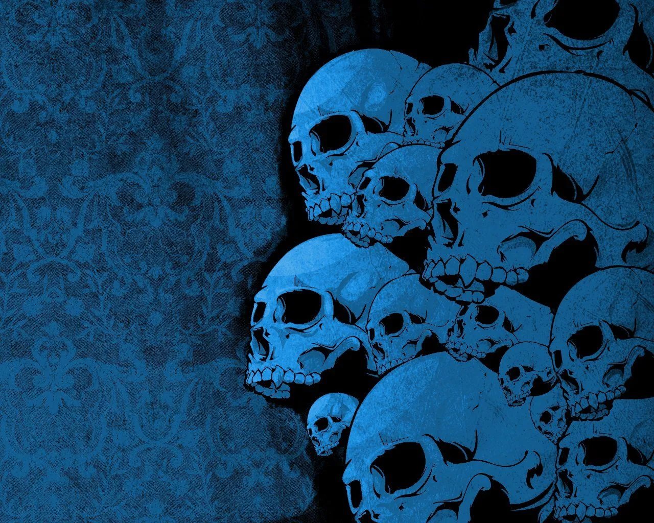 Dark Wallpapers: Skulls Wallpapers