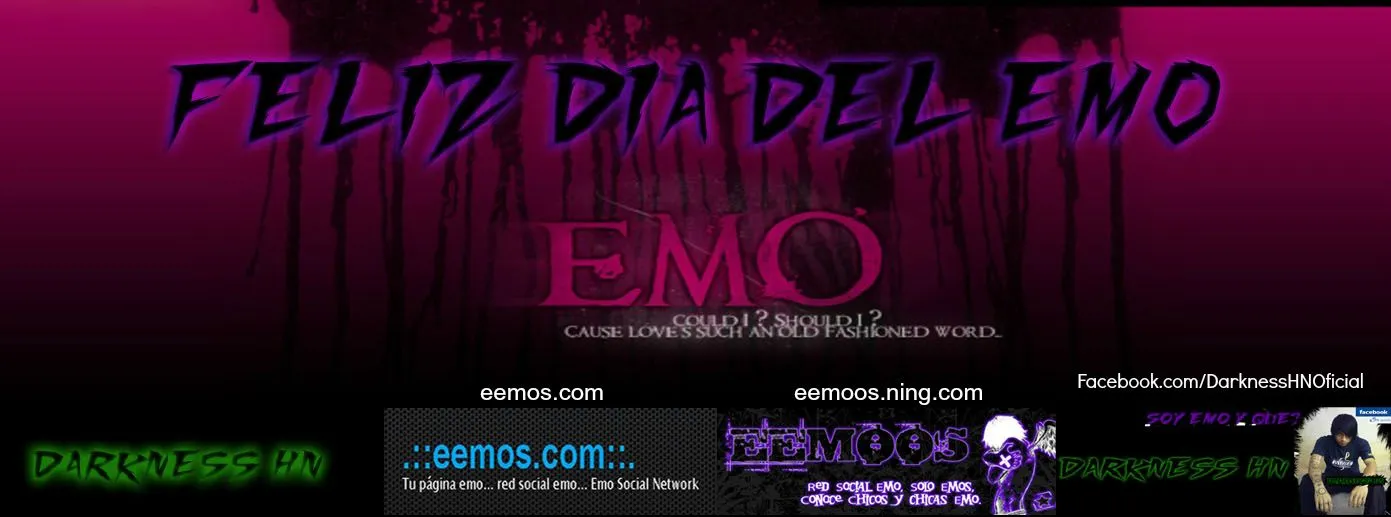 DARKNESS HN: FELIZ DÍA DEL EMO 13 DE OCTUBRE