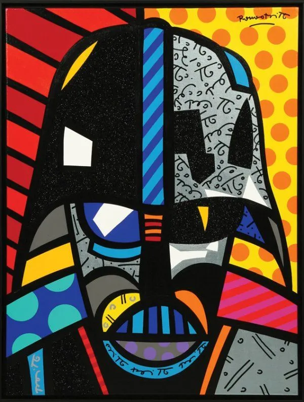 Darth Vader By Romero Britto | Free Images at Clker.com - vector ...