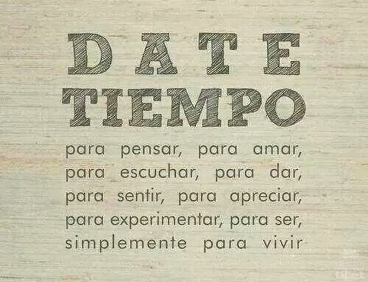 Date tiempo | Reflexiones Diarias