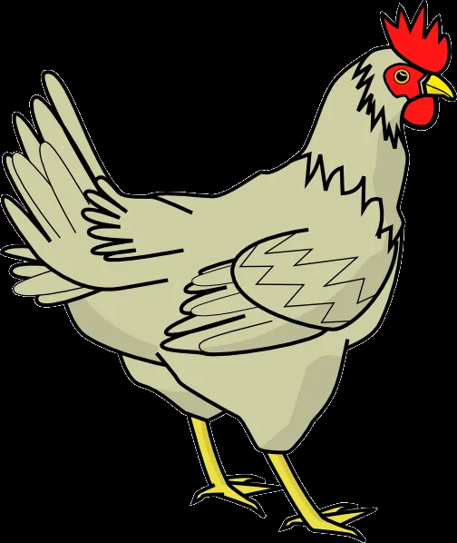 Davidone Chicken Clip Art at Clker.com - vector clip art online ...