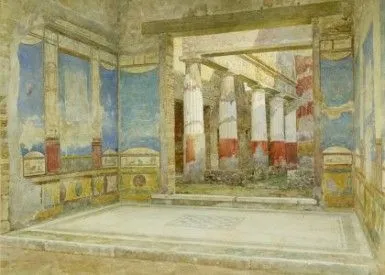 Davvero! La Pompei di fine '800 nella pittura di Luigi Bazzani ...