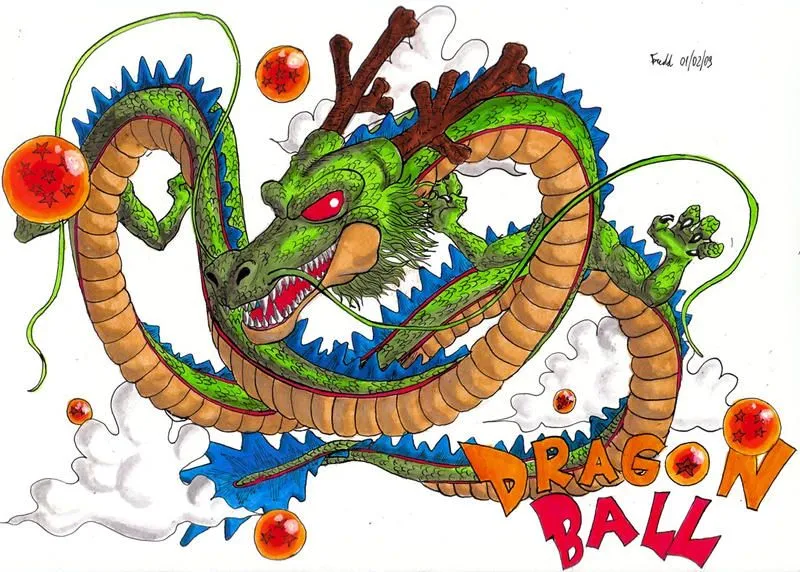 DB: Dragon Shenron by Freddrummer on deviantART