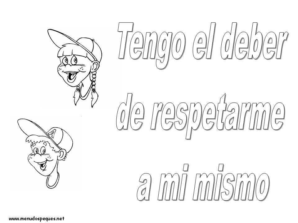 Deber de respetarse así mismo