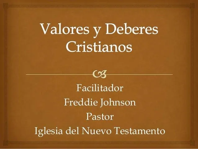 Deberes y derechos de los cristianos - Imagui