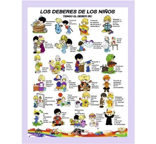 Deberes niños