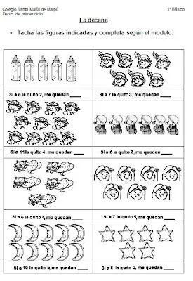 Decenas de objetos para colorear - Imagui