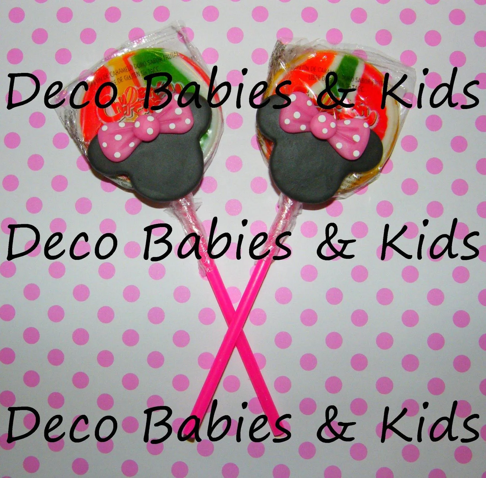 Deco Babies & Kids: Chupetines imán Mickey y Minnie