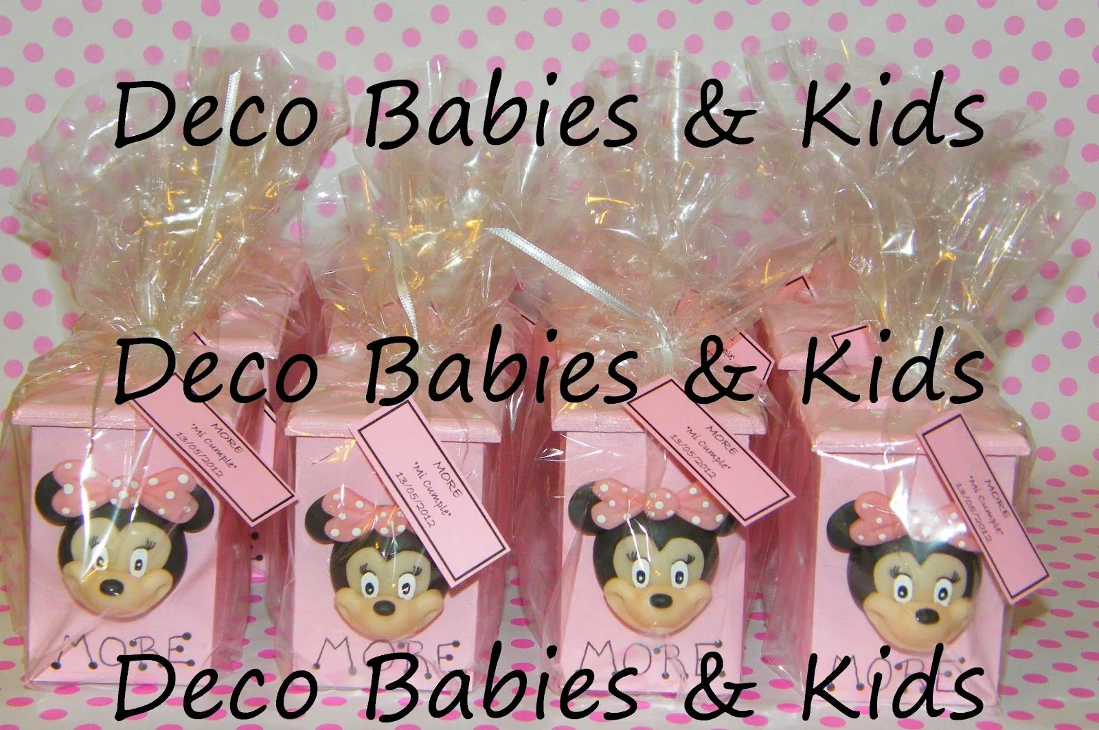 Deco Babies & Kids: Alcancias individuales Minnie en rosa