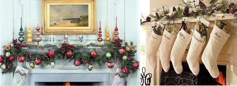 Deco. Chimeneas de Navidad | Across the Universe