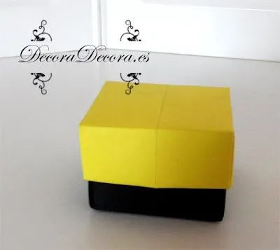 DECORA DECORA: Cómo hacer una caja con papiroflexia.