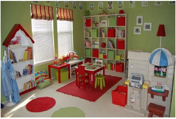 decora y disena: Cuarto de Juegos (Playroom) para Niñas