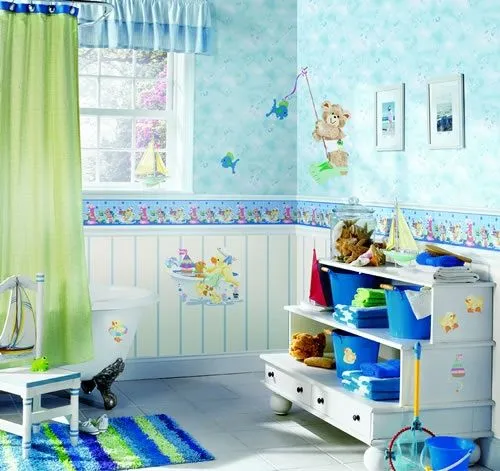 Decora el hogar: Decoración de baños para niños