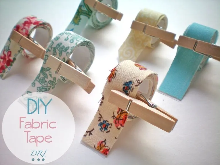 Decora Recicla Imagina …: DIY: Fabric Tape - Reciclando Telas