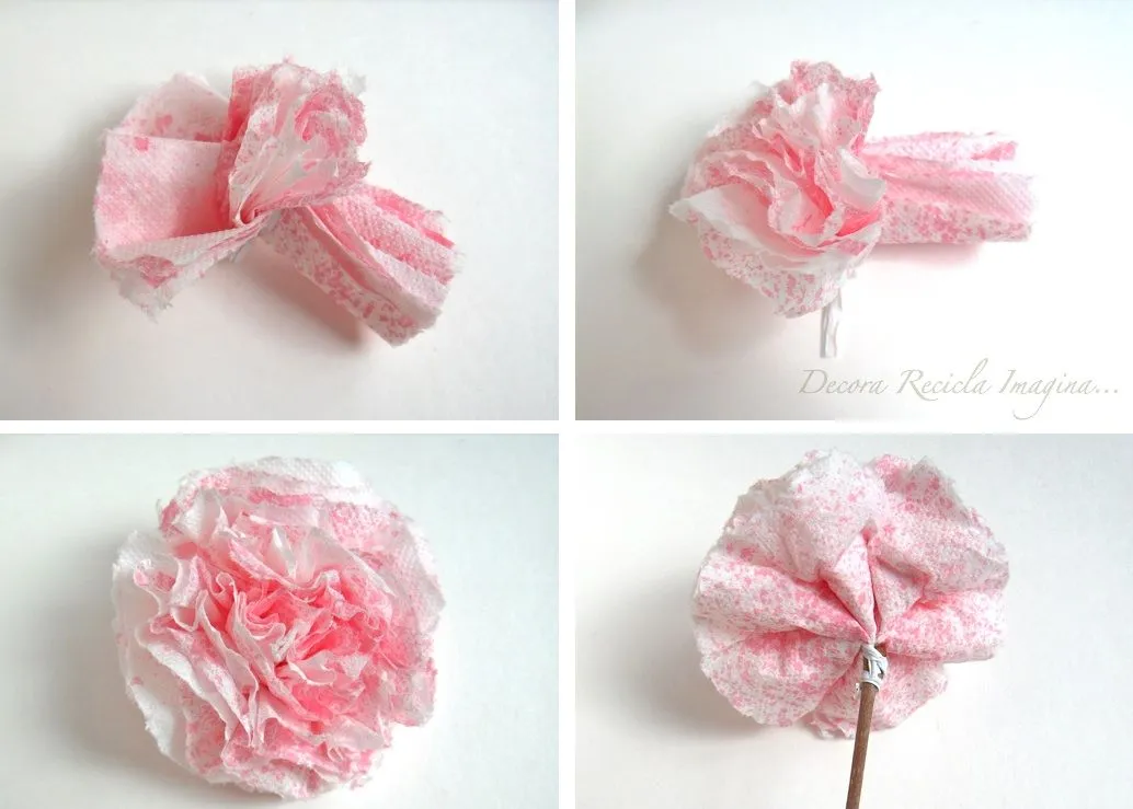 Decora Recicla Imagina …: Cómo hacer flores de papel- How to Make ...