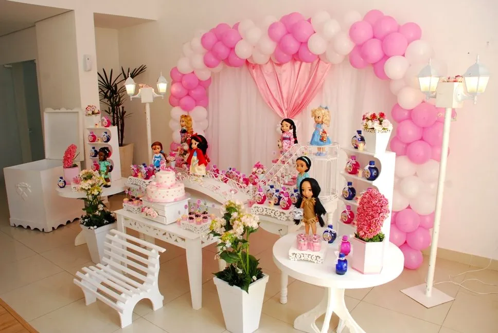 Decoração Festa Infantil : Decoração Provençal Pequenas Princesas ...