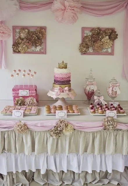 Decoração párrafo Festa Infantil Princesas | Candy Bar | Pinterest