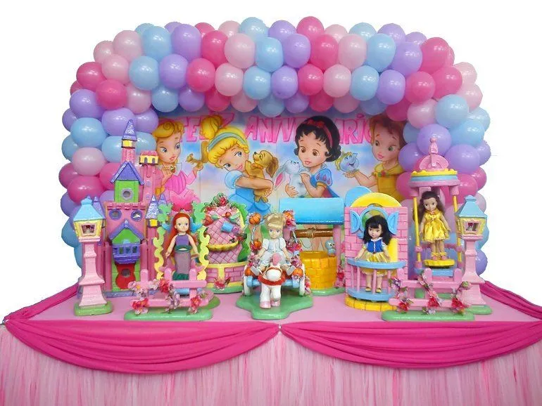 Decoração princesas baby - Imagui