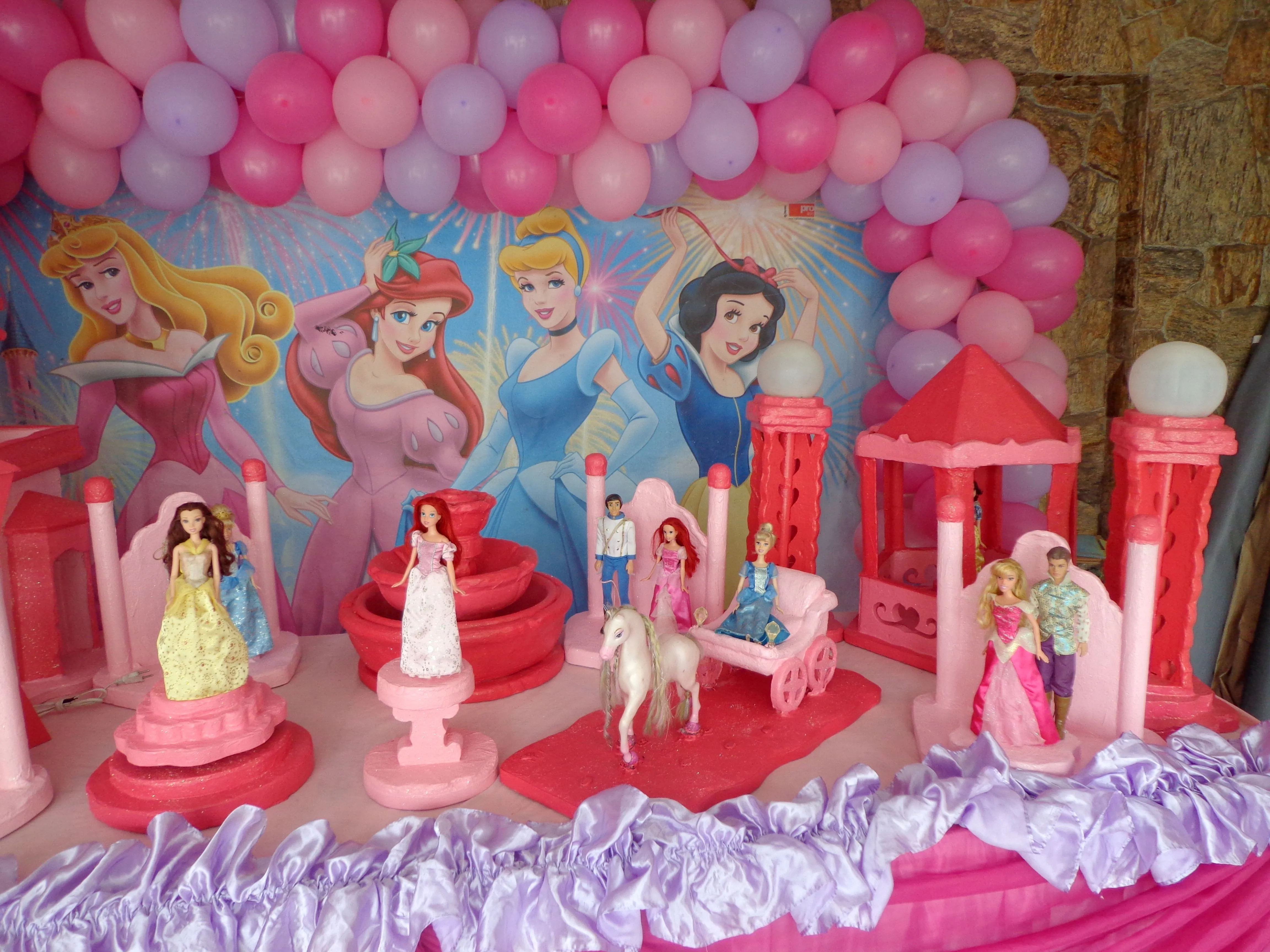 Decoração Tradicional - As Princesas | Docearte Decoração | Elo7