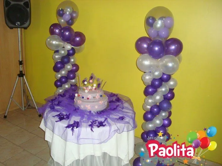 Decoración de 15 años con telas - Imagui