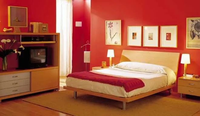 Decoracion Actual de moda: Casas pintadas de rojo