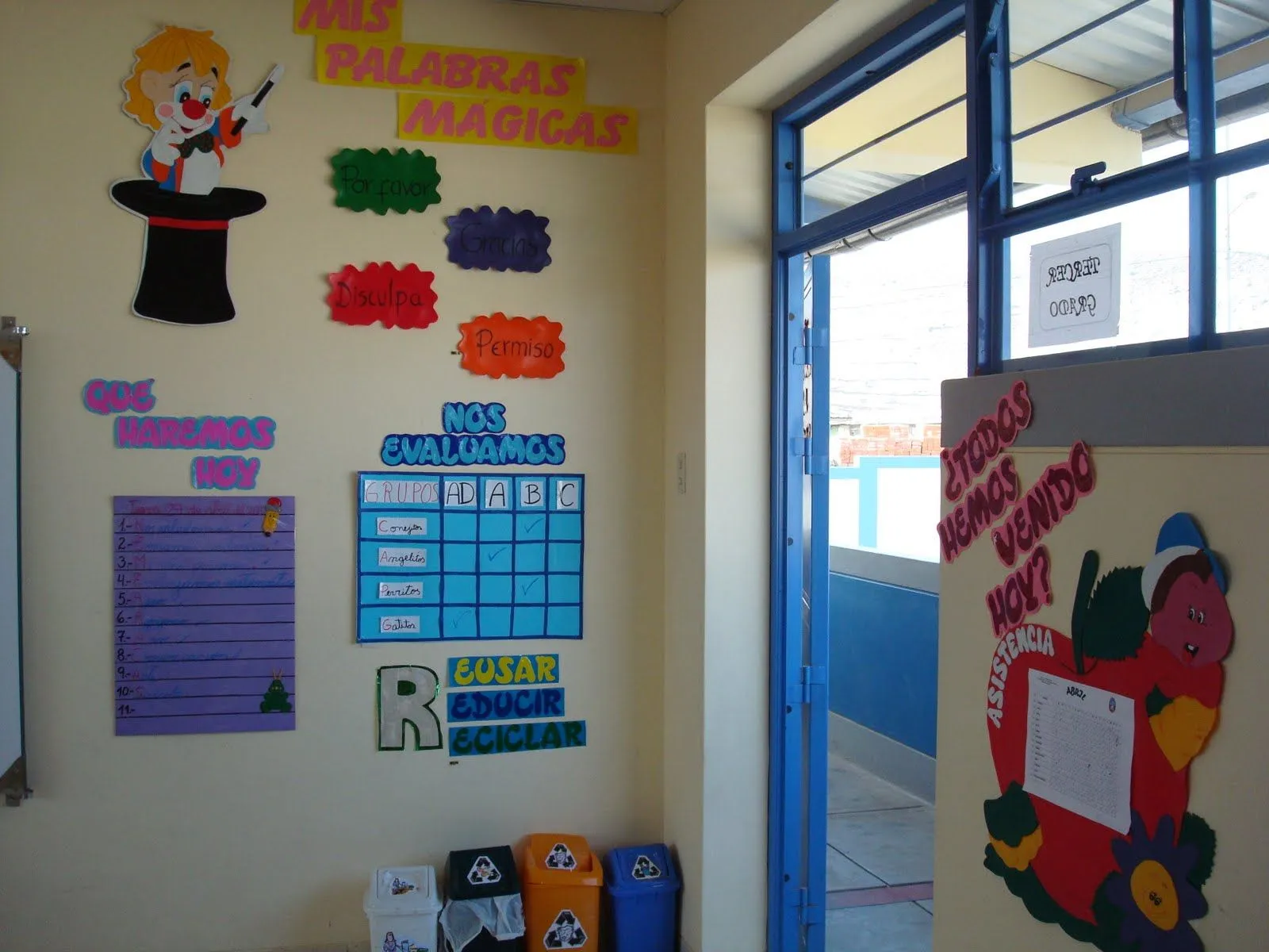 Educando con amor: DECORACION DEL AULA