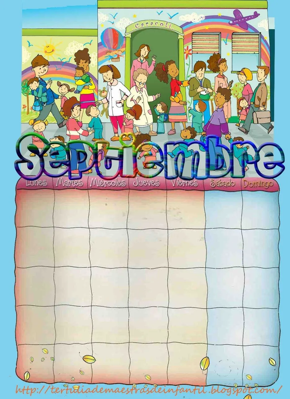  decoración del aula. Ahora os subo un calendario de septiembre para ...