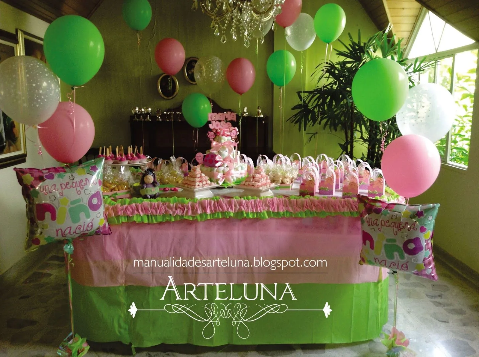 Decoracion Baby Shower Nino Verde