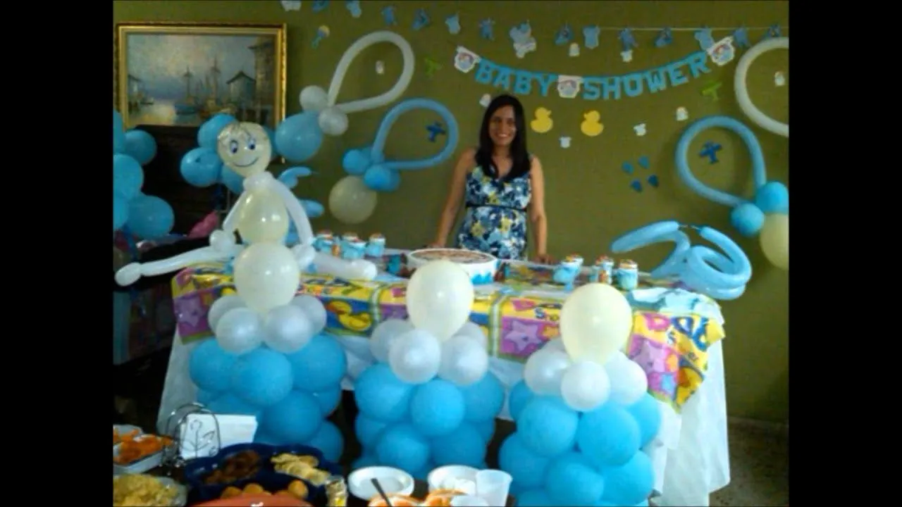 Decoracion Para Baby Shower De Varon