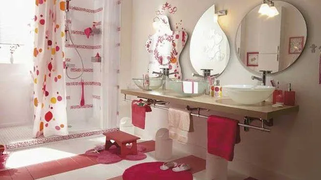 Decoración de baños para niñas - Imagui
