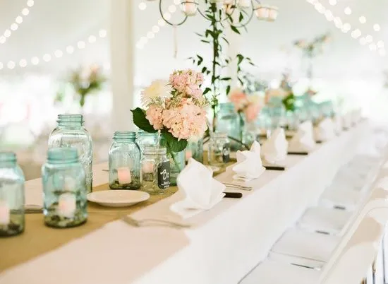 Decoración para bodas: mesas originales | cocktaildemariposas