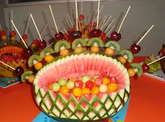 DECORACION BROCHETAS DE FRUTA - Imagui