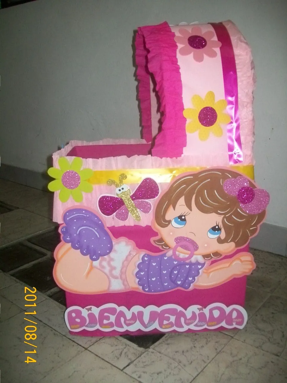 DECORACION DE LA CAJA REGALOS BABY SHOWER - Imagui